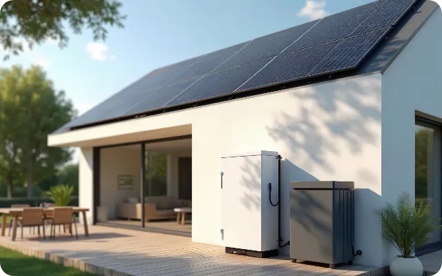 個人・企業向けのソーラーパネル・蓄電池も対応