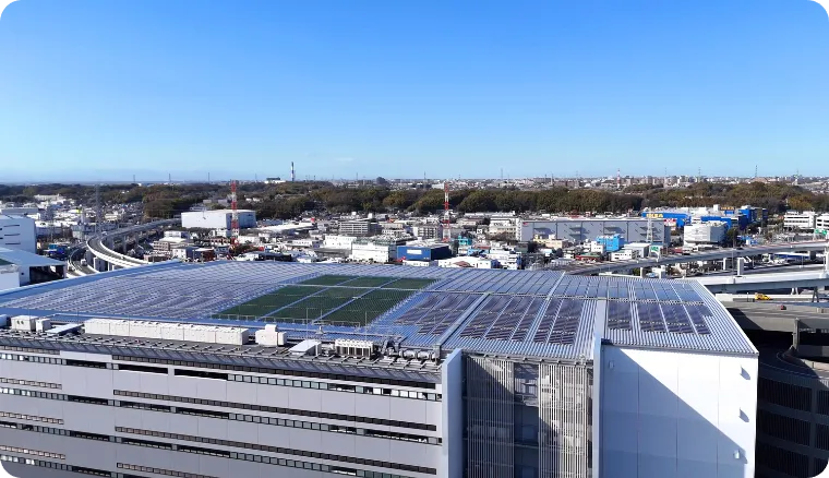 企業向け発電・蓄電設備イメージ