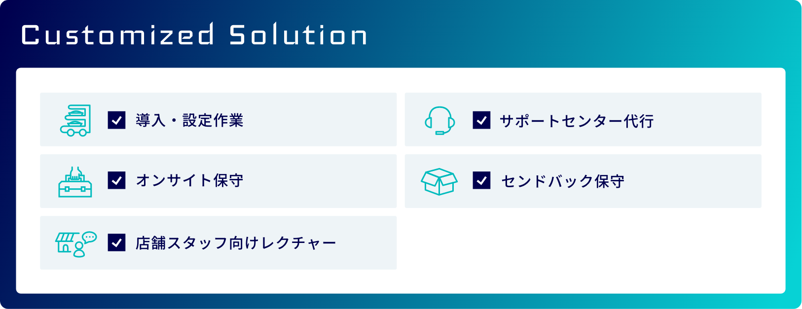 アプリケーション選択 サンプル画像