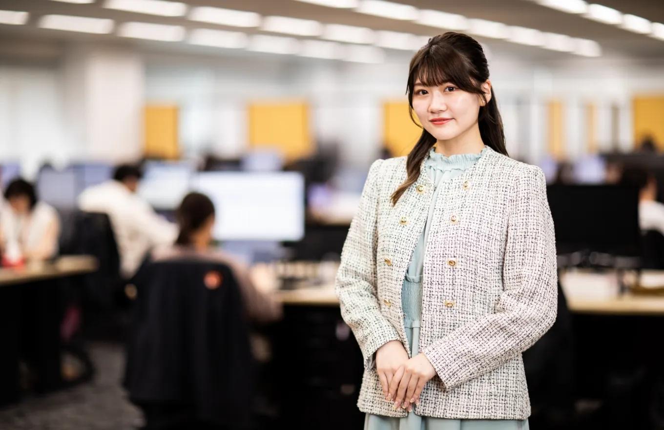 セールス&マーケティング事業部 営業 小松さんインタビューの様子(2)