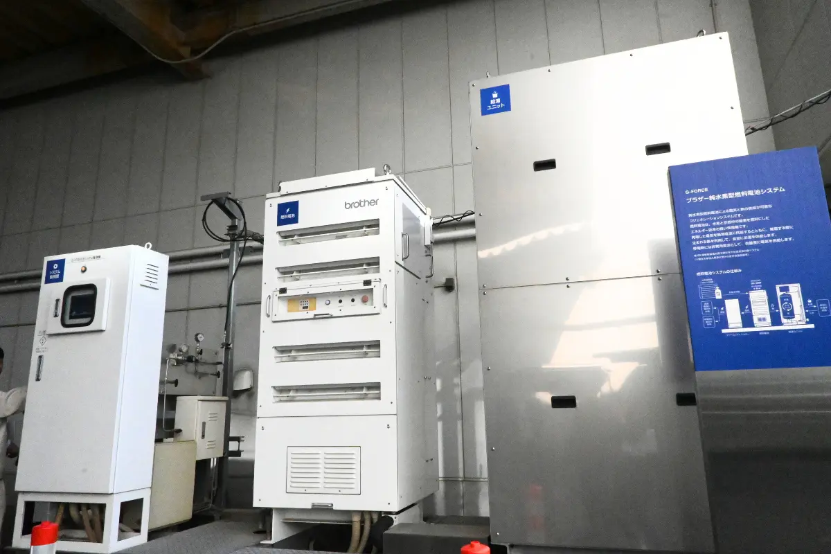 純水素型燃料電池コジェネレーションシステムイメージ