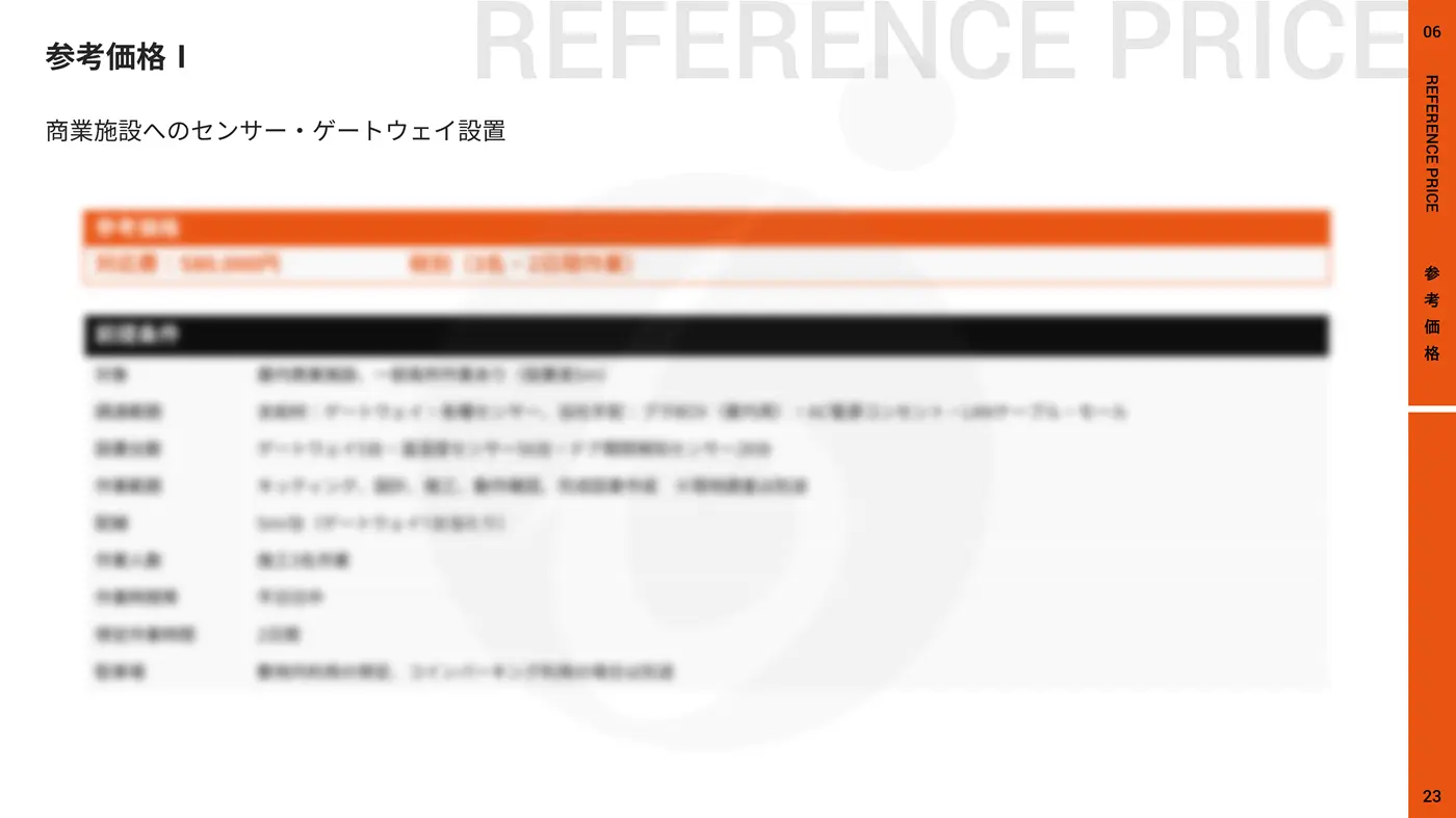 IoTセンサー設置／保守