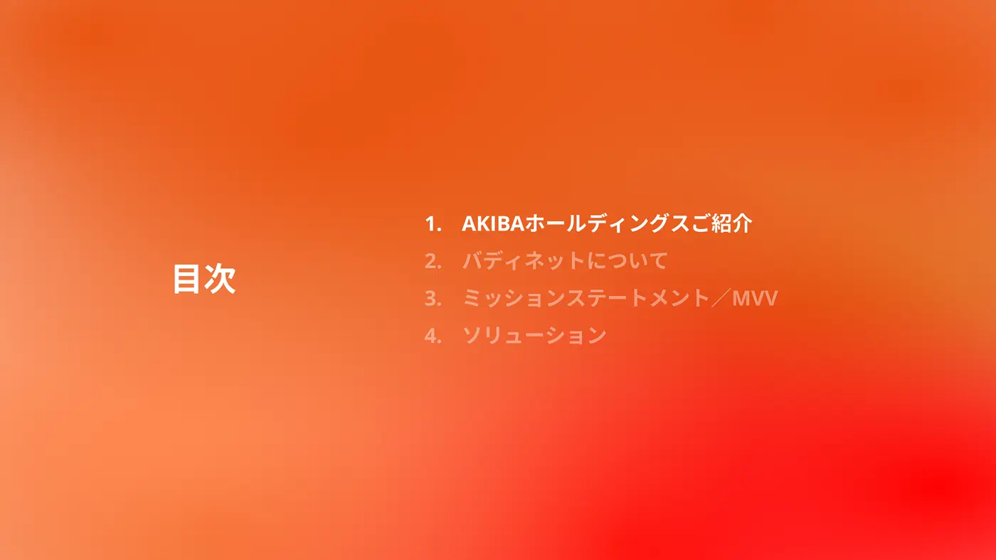 バディネット会社案内